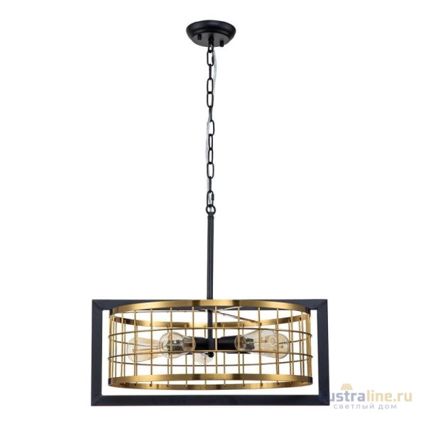 Подвесная люстра Indigo Era 10003/5P Black V000068