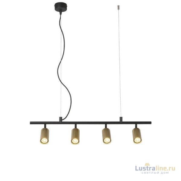 Подвесная люстра Crystal Lux CLT 015C4 L800 BL-GO Подвесная люстра Crystal Lux CLT 015C4 L800 BL-GO