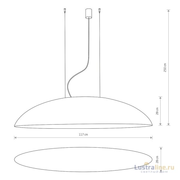 Подвесная люстра Nowodvorski Canoe 10326