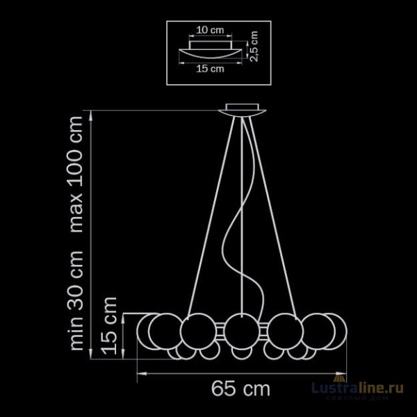 Подвесная люстра Lightstar Sferetta 801124 Подвесная люстра Lightstar Sferetta 801124