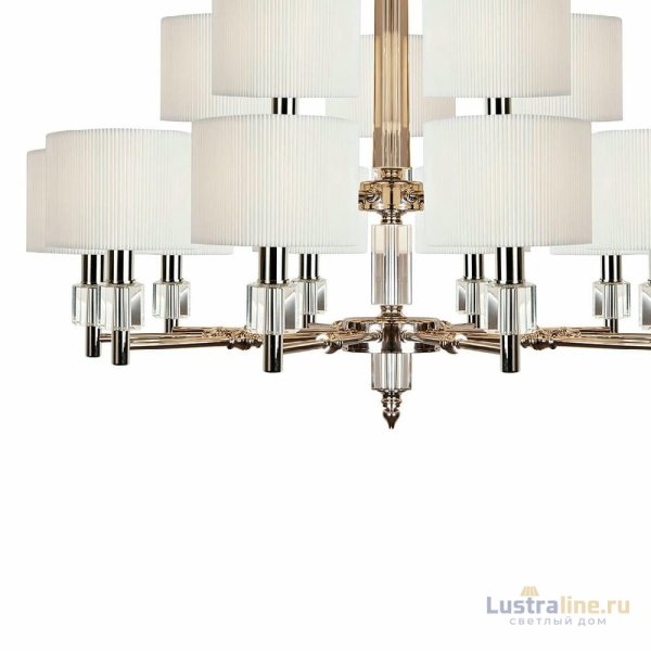 Подвесная люстра iLamp Alexa P2404-10+5 Nickel УЦ