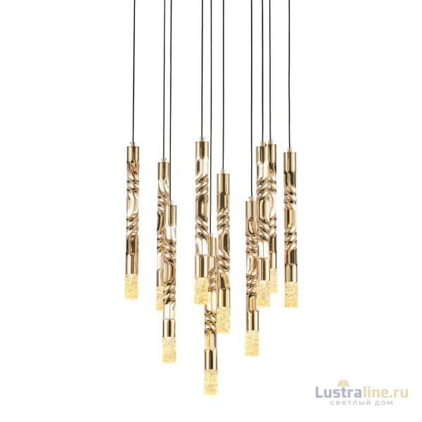 Подвесная люстра Delight Collection OM2365-F10 gold