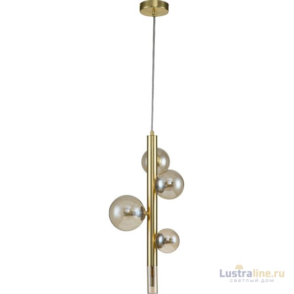 Подвесная люстра Indigo Canto 11026/5P Gold V000245