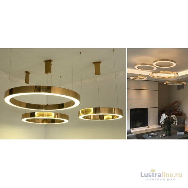 Подвесная люстра ImperiumLoft Light Ring Horizontal 177926-22