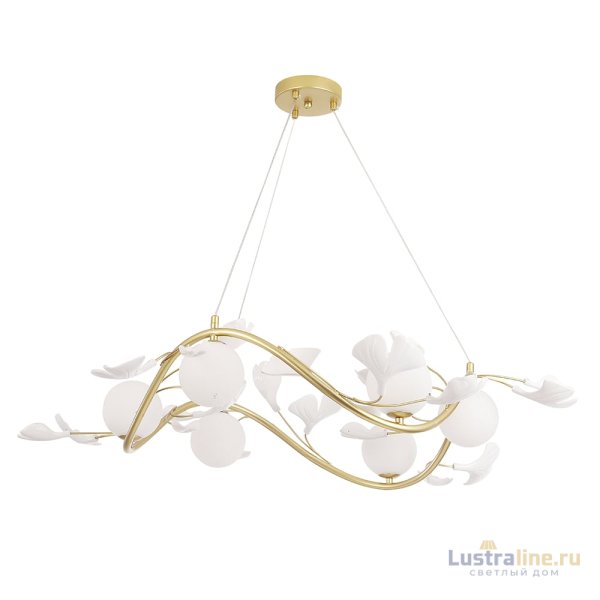 Подвесная люстра Crystal Lux COLIBRI SP6 GOLD
