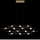 Подвесная люстра DeLight Collection Molecular MD18001067-14A black/gold