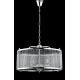 Подвесная люстра Crystal Lux Tadeo TADEO SP6 D600 CHROME/TRANSPARENTE
