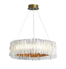 Подвесная люстра DeLight Collection Accordeon 10310P-780 white/gold