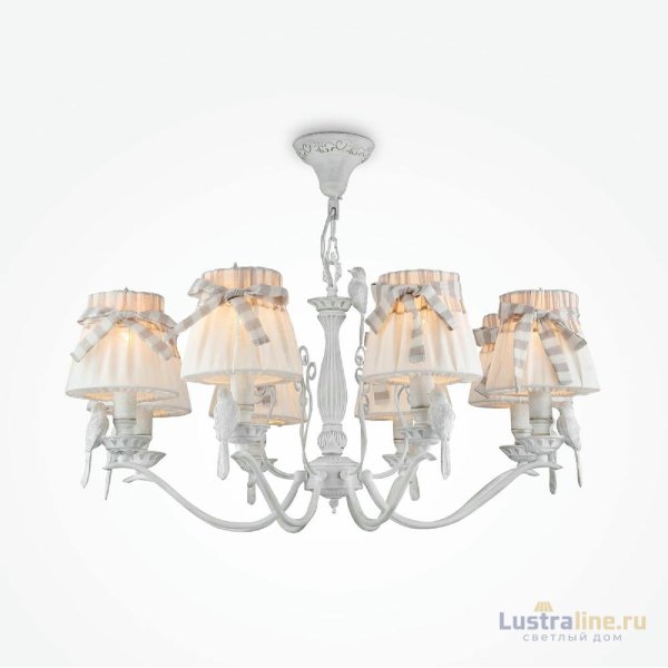 Подвесная люстра Maytoni Bird ARM013-08-W