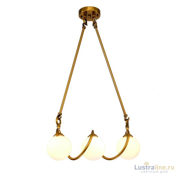 Подвесная люстра Delight Collection KG1212P-3 brass