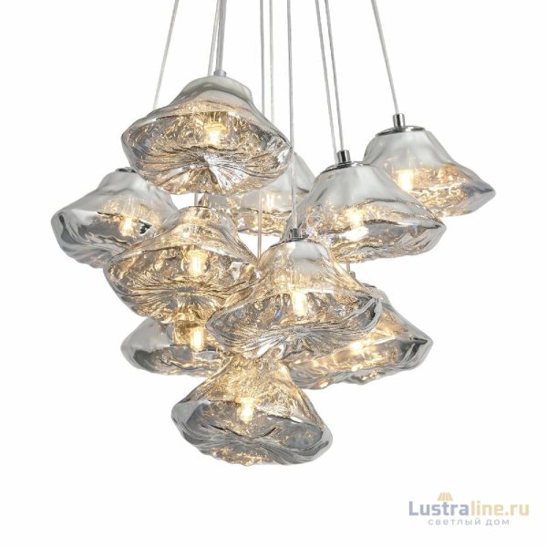 Подвесная люстра Freya Eatery FR5488PL-10CH Подвесная люстра Freya Eatery FR5488PL-10CH
