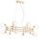 Подвесная люстра Crystal Lux LUXURY SP12L GOLD