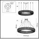 Подвесная люстра Odeon Light Panta 4926/98L