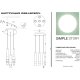 Подвесная люстра Simple Story 1022-LED30PL