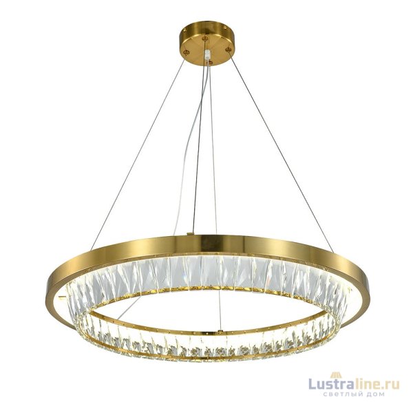 Подвесная люстра Indigo Riva 12045/1P Brass V000102L