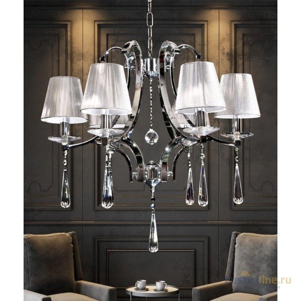 Подвесная люстра Lumina Deco Venisia LDP 8810-6 SL