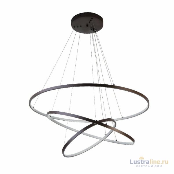 Подвесная люстра LED4U L5053-80-60-40 BR Подвесная люстра LED4U L5053-80-60-40 BR