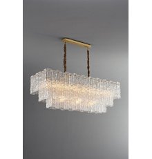 Подвесная люстра iLamp Manhattan P6315-1200 BR