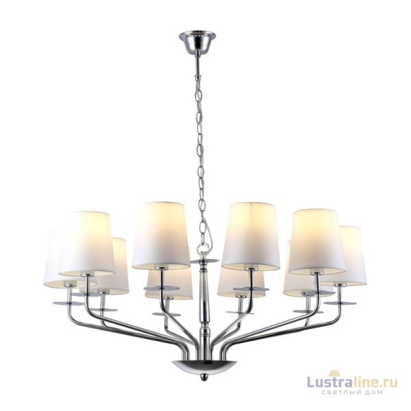 Подвесная люстра Arte Lamp A1048LM-10CC Подвесная люстра Arte Lamp A1048LM-10CC