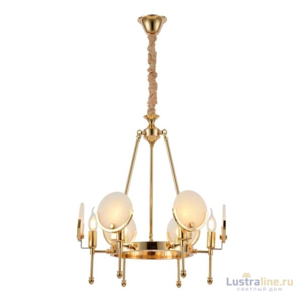 Подвесная люстра Lumina Deco Montego LDP 8010-6 F.GD Подвесная люстра Lumina Deco Montego LDP 8010-6 F.GD