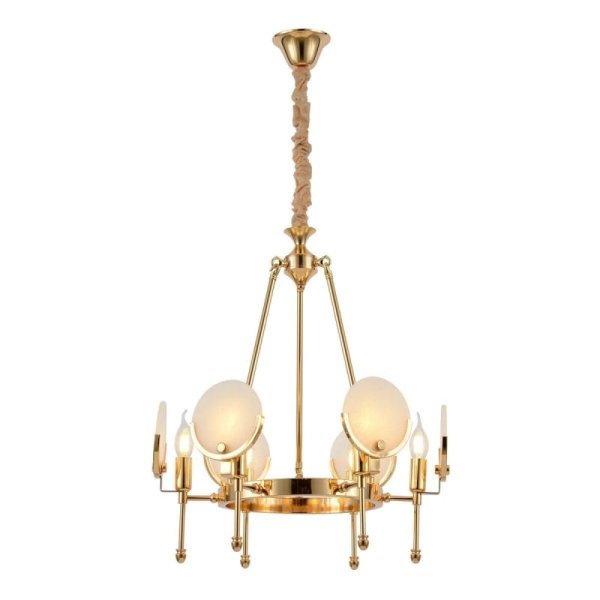 Подвесная люстра Lumina Deco Montego LDP 8010-6 F.GD