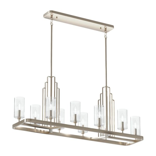 Подвесная люстра Kichler Kimrose QN-KIMROSE10-PN