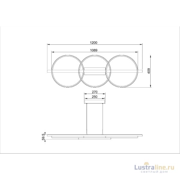 Подвесная люстра Arte Lamp Fluido A3913SP-24BK Подвесная люстра Arte Lamp Fluido A3913SP-24BK