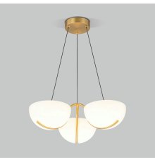 Подвесная люстра Eurosvet Emisfero 50083/3 LED золото a069300