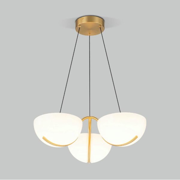 Подвесная люстра Eurosvet Emisfero 50083/3 LED золото a069300