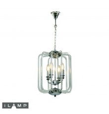 Подвесная люстра iLamp Mono P2481-4 Chrome