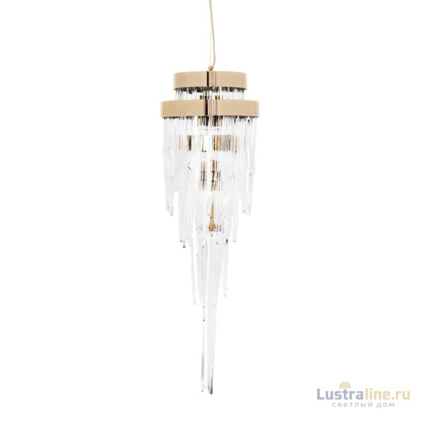 Подвесная люстра Delight Collection Babel KM0990P-4 brass
