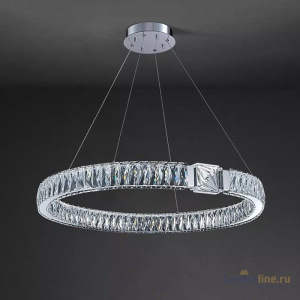 Подвесная люстра Delight Collection D8010P/R/D600 silver