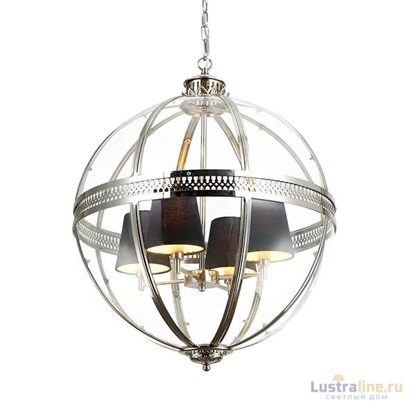 Подвесная люстра Delight Collection Residential KM0115P-4L nickel