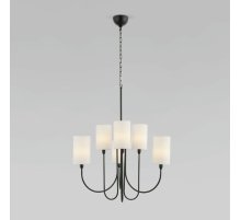 Подвесная люстра Eurosvet Abbey 60164/6 черный a065746