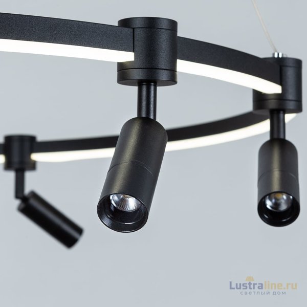 Подвесная люстра Arte Lamp Ring A2186SP-1BK