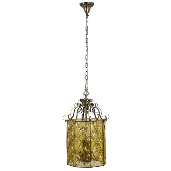 Подвесная люстра Abrasax Cornelia 2130/4(amber)