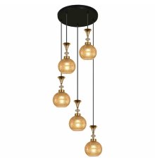 Подвесная люстра Reluce 02001-0.9-05 AMBER