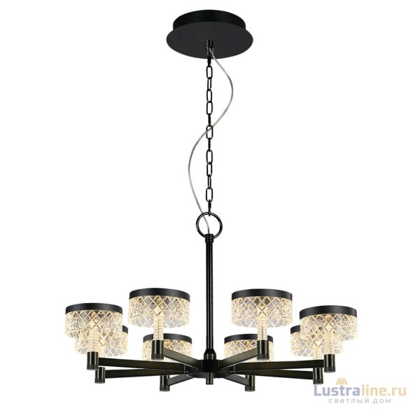 Подвесная люстра Delight Collection MD21020075 MD21020075-8A matt black