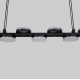 Подвесная люстра Eurosvet Tapioca 90332/17 черный a068076