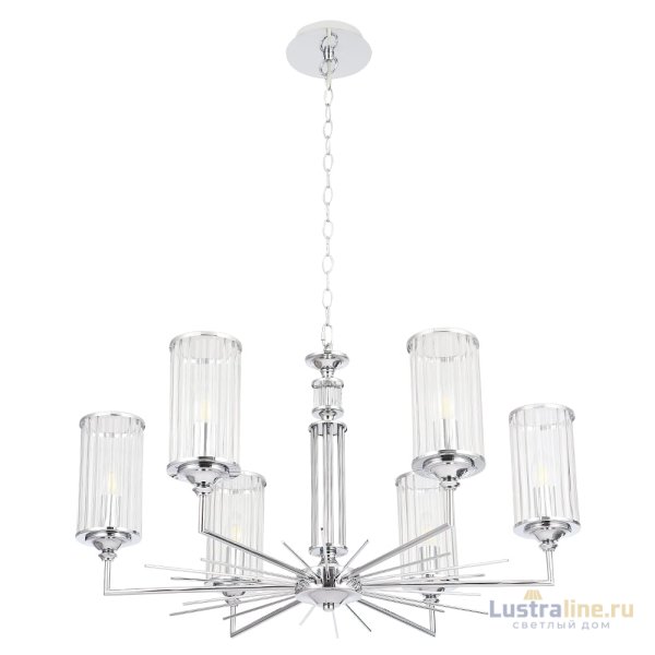 Подвесная люстра Crystal Lux GLORIA SP6 CHROME