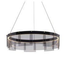 Подвесная люстра Delight Collection Stratos D8825P/M black/smoky
