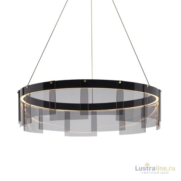 Подвесная люстра Delight Collection Stratos D8825P/M black/smoky