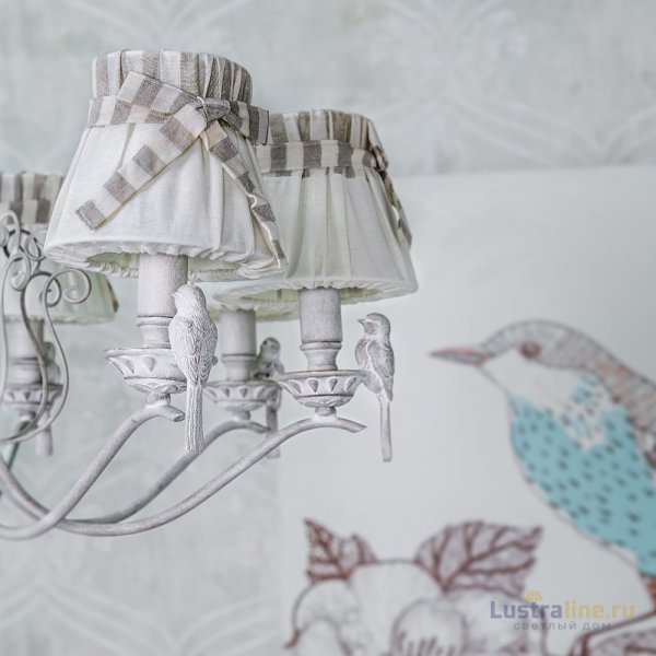 Подвесная люстра Maytoni Bird ARM013-06-W