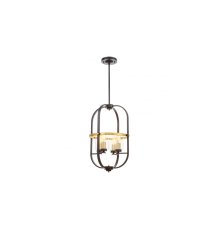Подвесная люстра Lumina Deco Monterey LDP 1141-4 BK+MD
