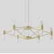 Подвесная люстра Crystal Lux DOROTEA SP6 GOLD