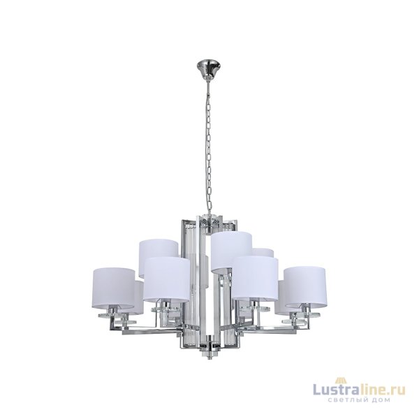 Подвесная люстра Newport 35408+4/C chrome без абажуров М0069062