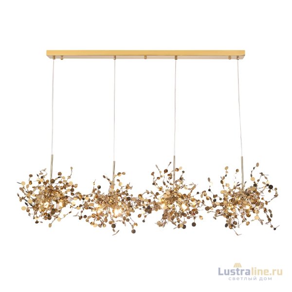 Подвесная люстра Crystal Lux GARDEN SP3х4 L1600 GOLD