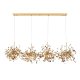 Подвесная люстра Crystal Lux GARDEN SP3х4 L1600 GOLD