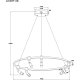 Подвесная люстра Arte Lamp Ring A2186SP-1BK