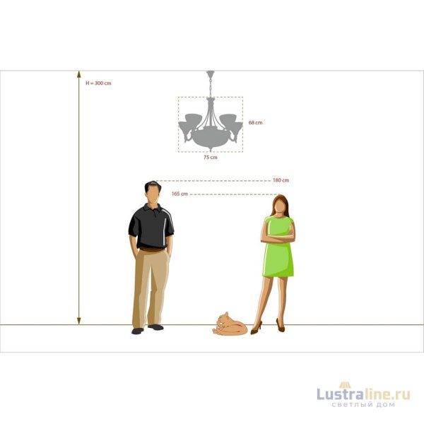 Подвесная люстра MW-Light Афродита 317010708 Подвесная люстра MW-Light Афродита 317010708